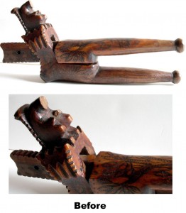 Squirrel Nutcracker (before)