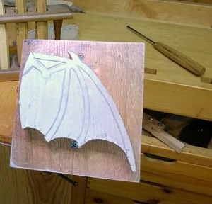 Bat Wing Clock